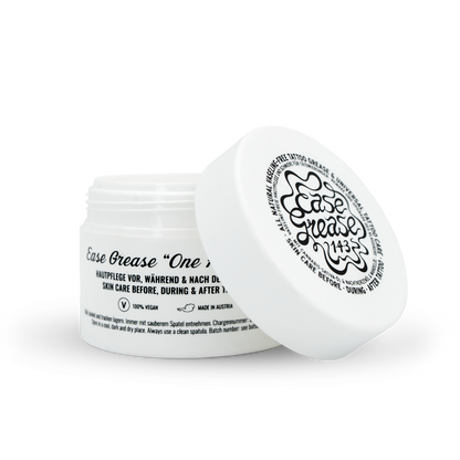 Ease Grease 134 Tattoo & PMU Butter 150 ml – geöffnete Dose