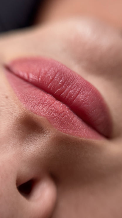 Kamidi 63 Raspberry Silk PMU Lippenpigment Vesna Bekic – Lippen abgeheilt