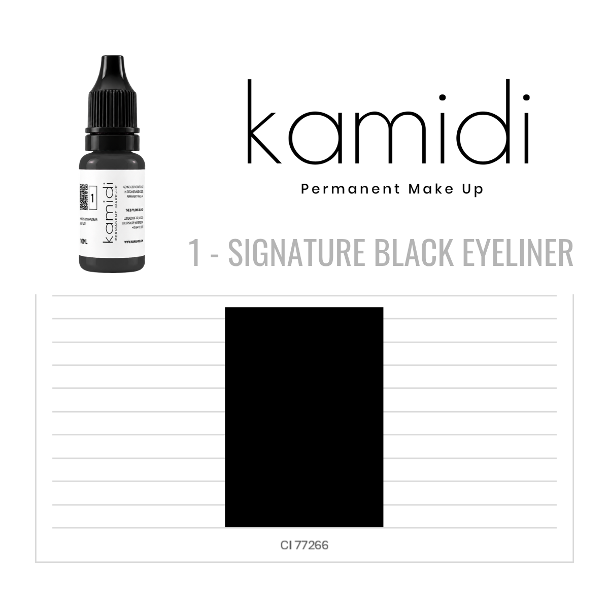 Kamidi 1 - Signature Black Eyeliner